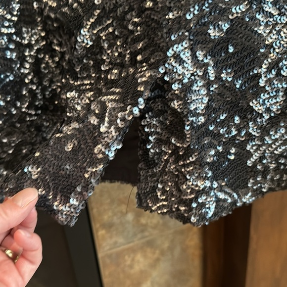 Boden navy all over sequin formal statement blazer size US 18 - Picture 7 of 10